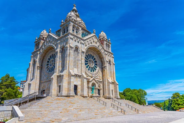 Santuario de Santa Luzia en Viana do Castelo en Portugal — Foto de Stock