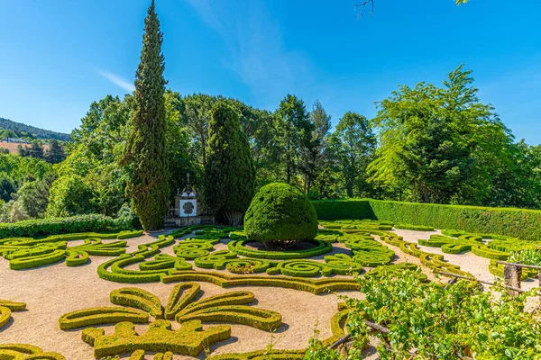 Gardens and Casa de Mateus estate in Portugal