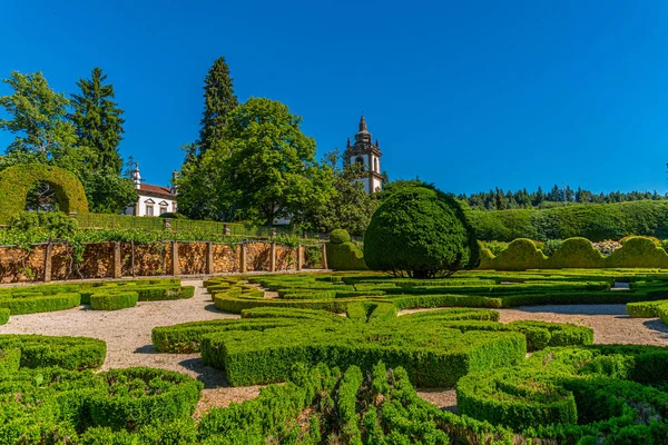 Gardens and Casa de Mateus estate in Portugal — Stock Photo, Image