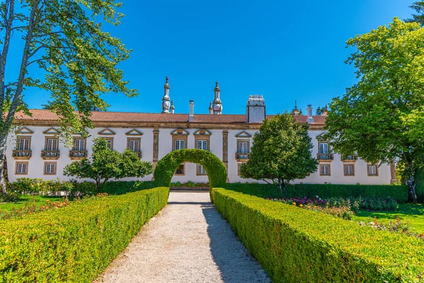 Tuinen en landgoed Casa de Mateus in Portugal — Stockfoto