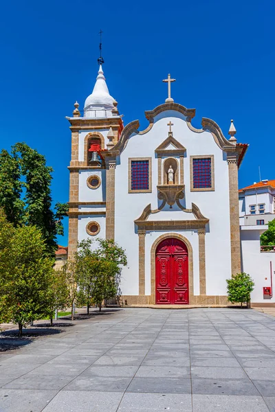 Pohled na malý kostel v Amarante, Portugalsko — Stock fotografie