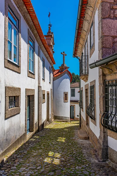 Ulica nieznaczna w Amarante w Portugalii — Zdjęcie stockowe