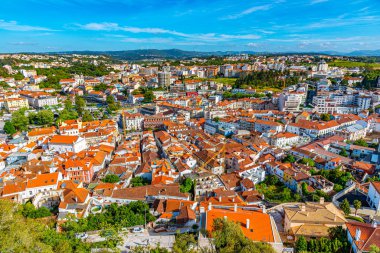 Leiria, Portekiz 'in havadan görünüşü