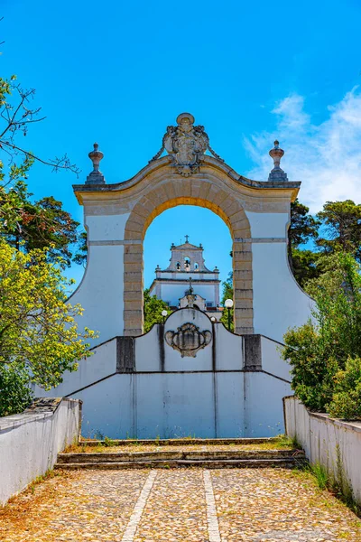 Stairway leading to the sanctuary our lady of incarnation in Lei — Stock Photo, Image