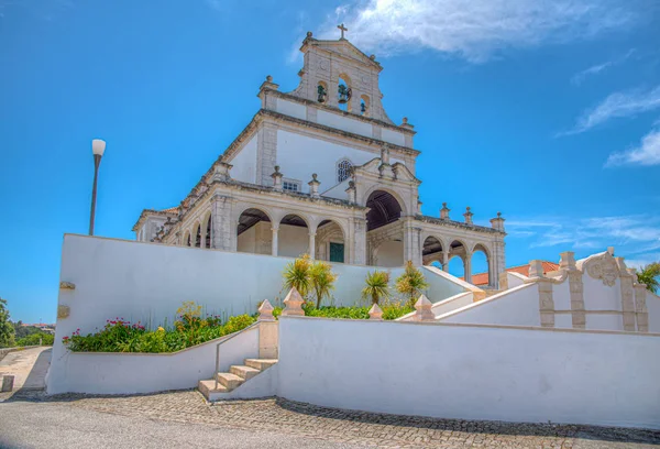 Stairway leading to the sanctuary our lady of incarnation in Lei — ストック写真