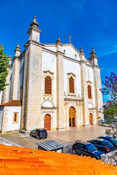 Veduta della cattedrale di Leiria, Portogallo — Foto Stock