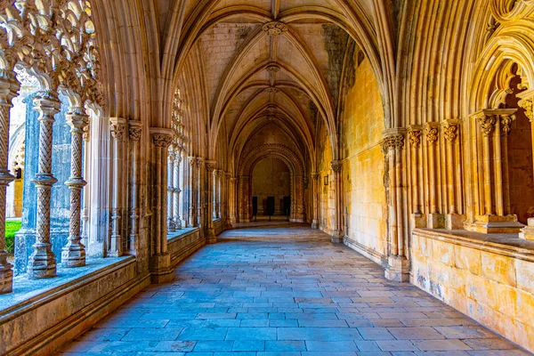 Binnenplaats van het Batalha klooster in Portugal — Stockfoto