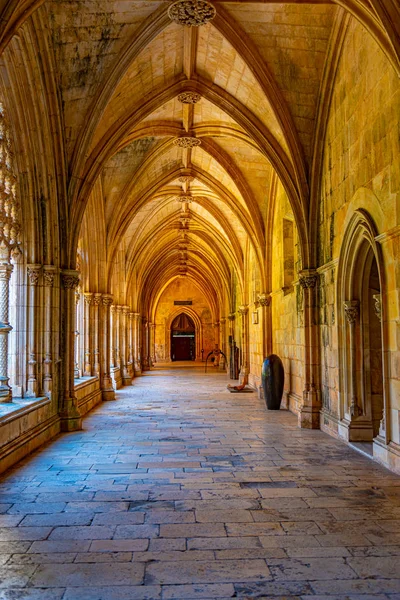 Binnenplaats van het Batalha klooster in Portugal — Stockfoto