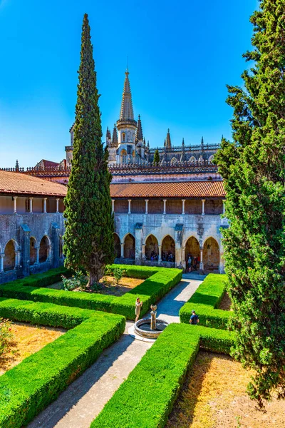 Cortile del monastero Batalha in Portogallo — Foto Stock