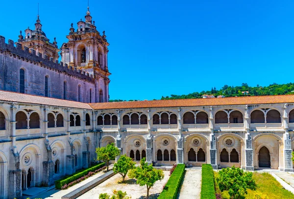 Claustro del Silencio en el monasterio de Alcobaca en Portugal —  Fotos de Stock