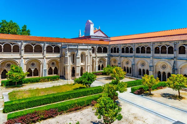 Cloister of Silence στο μοναστήρι Alcobaca στην Πορτογαλία — Φωτογραφία Αρχείου