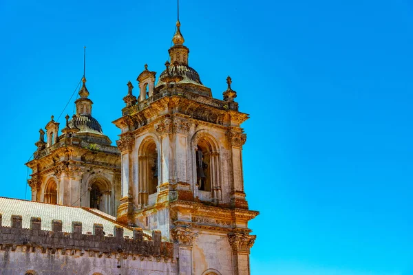 Uitzicht op het Alcobaca klooster in Portugal — Stockfoto