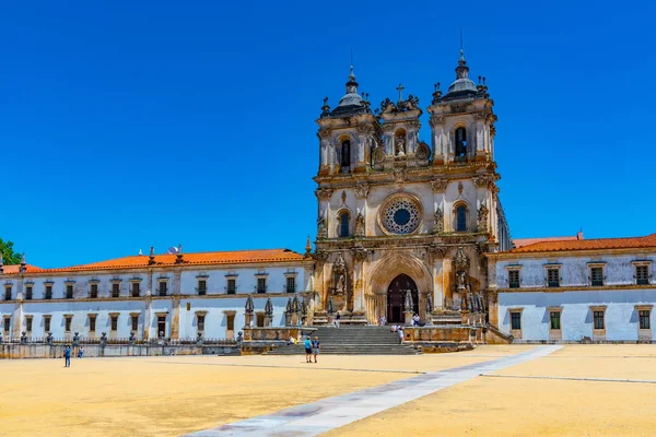 Vista del monasterio de Alcobaca en Portugal — Foto de Stock