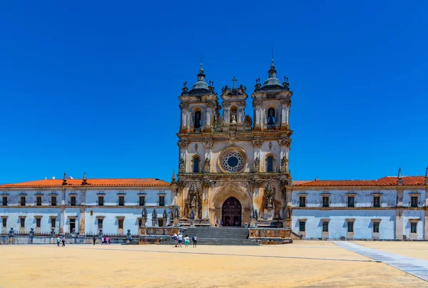 Vista del monasterio de Alcobaca en Portugal — Foto de Stock