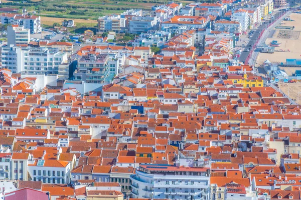 Rooftops of Nazare in Portugal — Stock Photo, Image