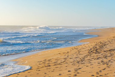 Portekiz, Nazare 'deki Kuzey Sahili