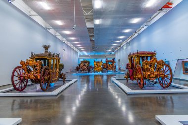 Belem, Lizbon, Portekiz 'de Mosteiro dos Jeronimos manzarası