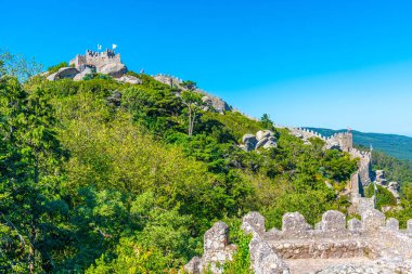 Portekiz 'de Sintra' nın hava görüntüsü