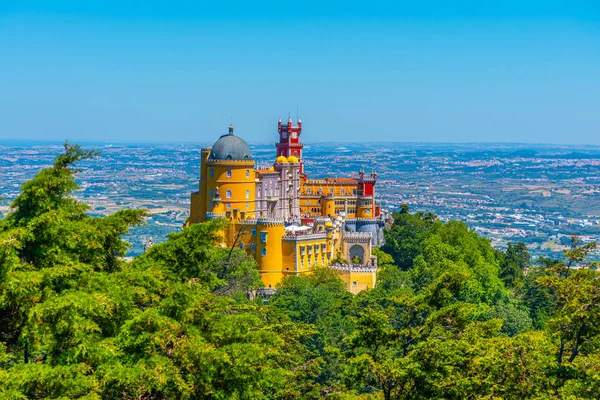 Sintra, Portekiz yakınlarındaki Pena Ulusal Sarayı