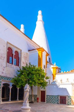 Portekiz, Sintra 'daki ulusal sarayın manzarası