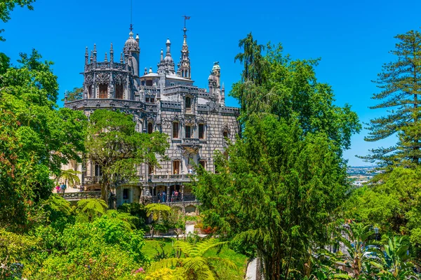 Quinta da Regaleira palace in Sintra, Portugal — Stock Photo, Image
