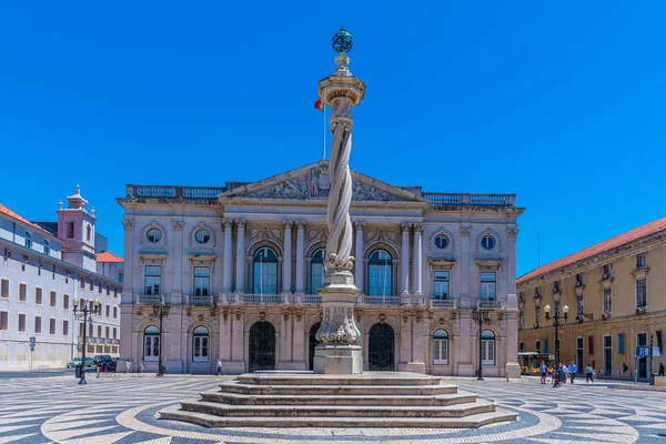 Vista do palácio nacional de Queluz em Lisboa, Portugal — Fotografia de Stock