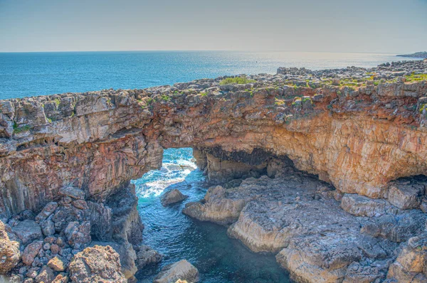 Boca do Inferno grotta nära Cascais, Portugal — Stockfoto