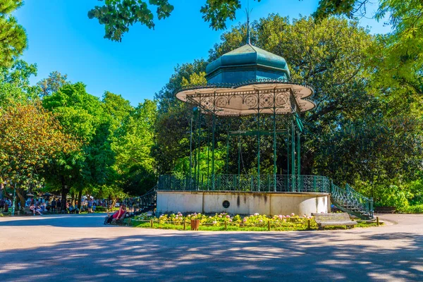 Vista del jardín de la estrela en Lisboa, Portugal —  Fotos de Stock