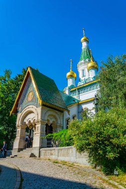 Sofya, Bulgaristan, 2 Eylül 2018: İnsanlar fron 'da geziniyor
