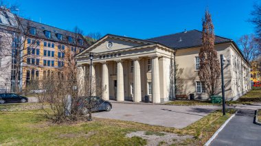 Oslo, Norveç, 15 Nisan 2019: Borsa binasının görüntüsü