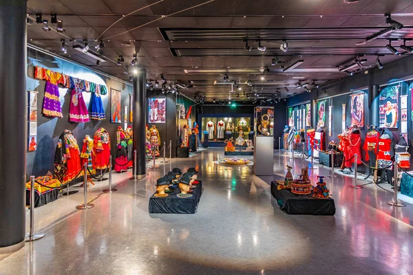 TRONDHEIM, NORWAY, APRIL 17, 2019: Interior of exhibition hall i — Stock Photo, Image