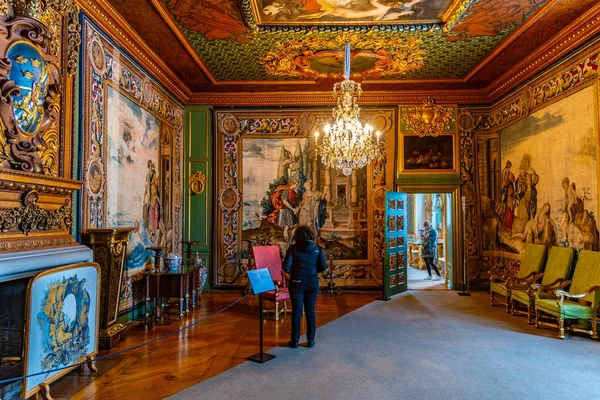 스웨덴 스톡홀름, 2019 년 4 월 21 일: 아름답게 장식된 방 — 스톡 사진