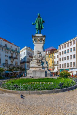 Coimbra, Portekiz, 20 Mayıs 2019: Joaquim António Anıtı