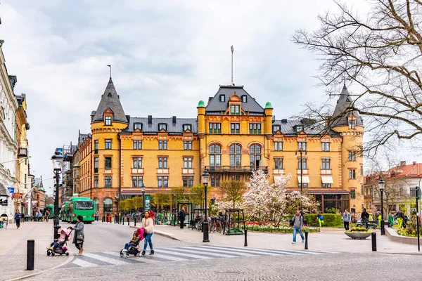 LUND, SVEZIA, 24 APRILE 2019: Veduta del Grand Hotel Lund, Svezia — Foto Stock