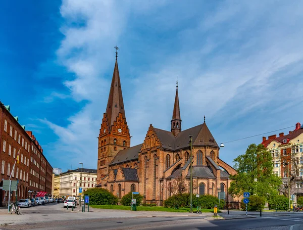 MALMO, SVEZIA, 25 APRILE 2019: Chiesa di San Pietro a Malmo, Svezia — Foto Stock