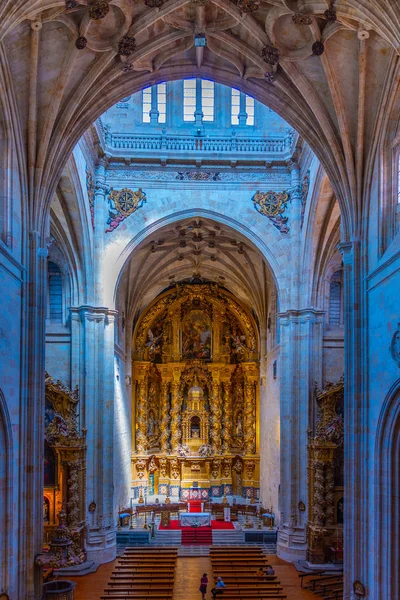 SALAMANCA, SPAIN, MAY 19, 2019: Interior of Convent of San Esteb — Stock Photo, Image