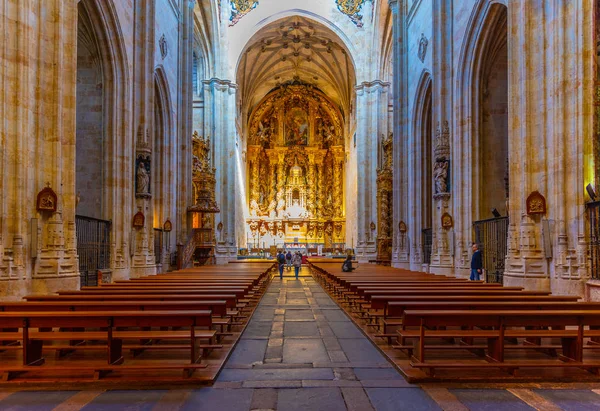 Salamanca, Spain, 19 травня 2019: Interior of Convent of San Esteb — стокове фото