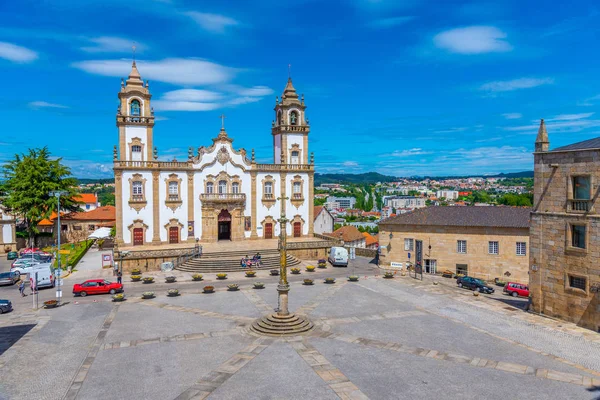 VISEU, PORTUGAL, MAIO 20, 2019: A Igreja da Misericórdia ou Igreja da — Fotografia de Stock