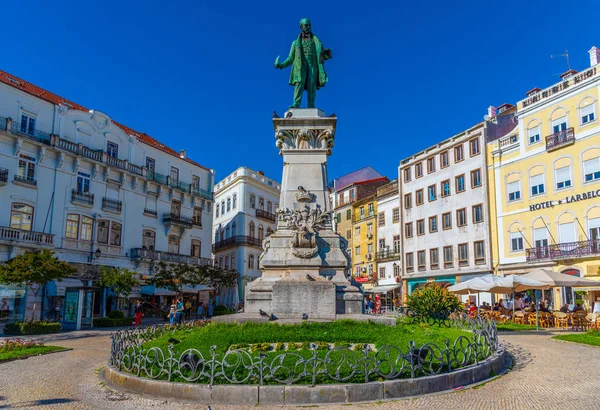 Coimbra, Portugal, 20 травня 2019: Monument to Joaquim António de — стокове фото
