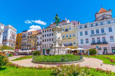 Coimbra, Portekiz, 21 Mayıs 2019: Joaquim Antonio de Anıtı