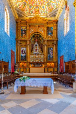 Coimbra, Portekiz, 21 Mayıs 2019: Joanina Kütüphanesi 