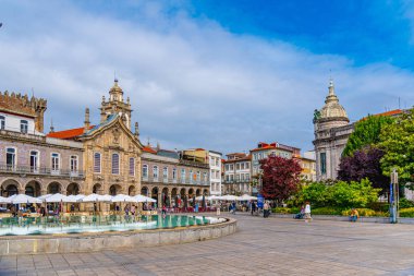 Braga, Portekiz, 23 Mayıs 2019: Praca da Republica