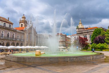 Braga, Portekiz, 23 Mayıs 2019: Praca da Republica