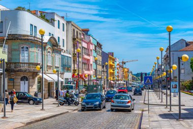 Viana Do Castelo, Portekiz, 24 Mayıs 2019: Ana sahnenin görüntüsü