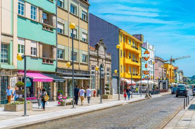 Viana Do Castelo, Portekiz, 24 Mayıs 2019: Ana sahnenin görüntüsü