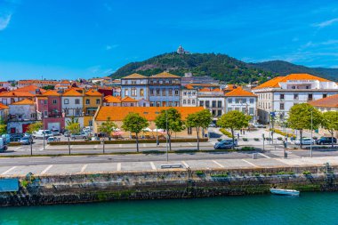 Viana do Castelo, Portekiz, 24 Mayıs 2019: ho 'nun renkli yüzleri