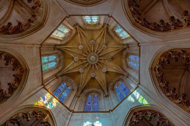 Batalha, Portekiz, 28 Mayıs 2019: Batata 'da Kral I. John' un Mezarı