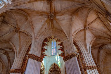 Batalha, Portekiz, 28 Mayıs 2019: Batata 'da Kral I. John' un Mezarı