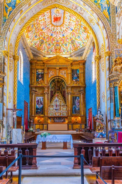 COIMBRA, PORTUGAL, 21 DE MAYO DE 2019: Capilla de San Miguel en el Coi — Foto de Stock