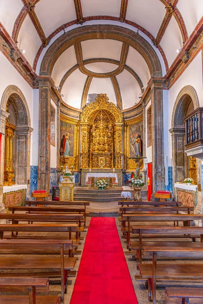 VILA REAL, PORTUGAL, 25 de maio de 2019: Interior da Igreja de São Pio — Fotografia de Stock